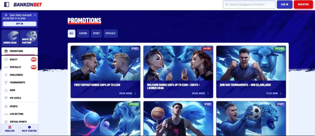 Bonus e promozioni casino